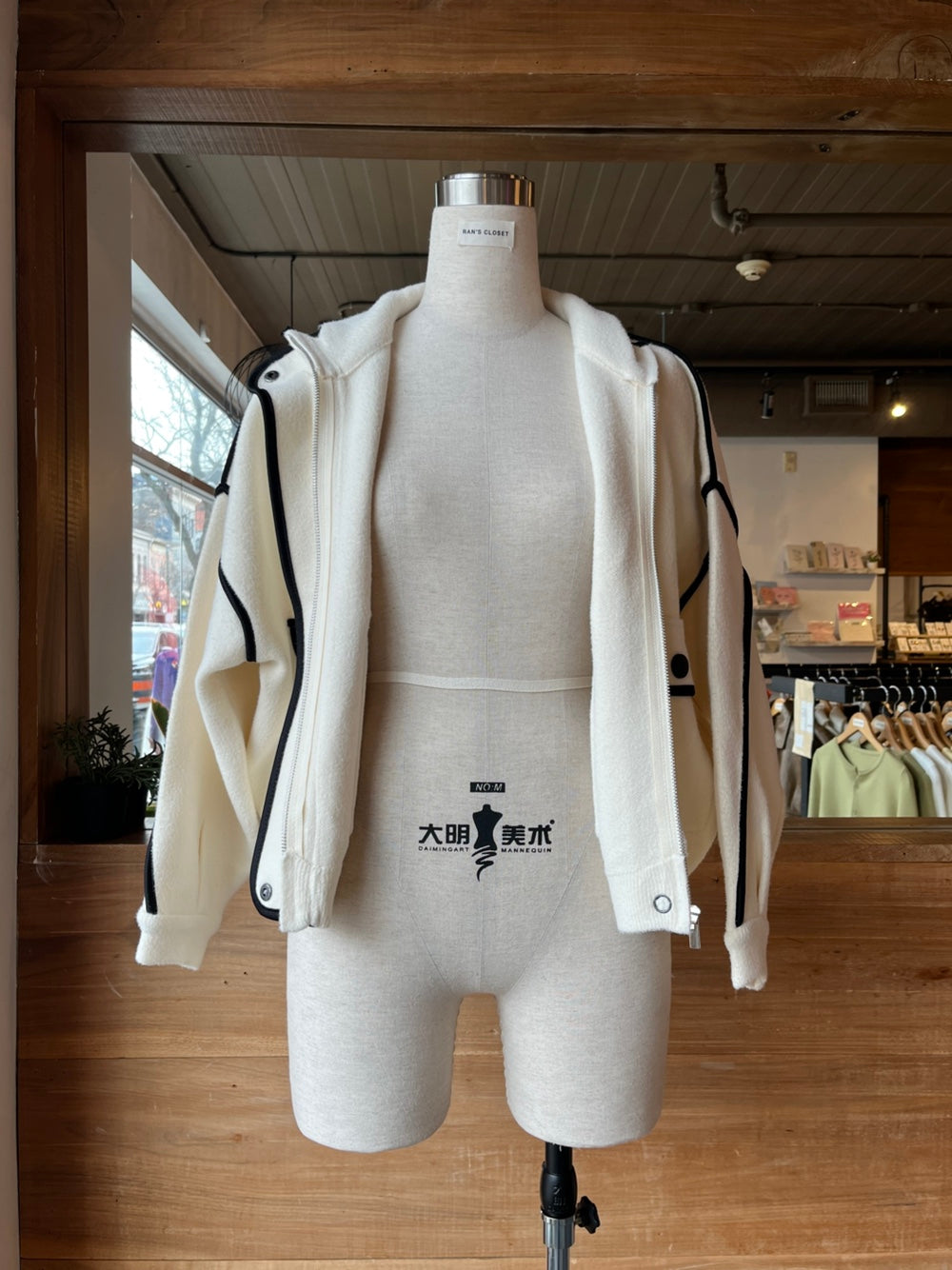 Black Trim Spring Jacket