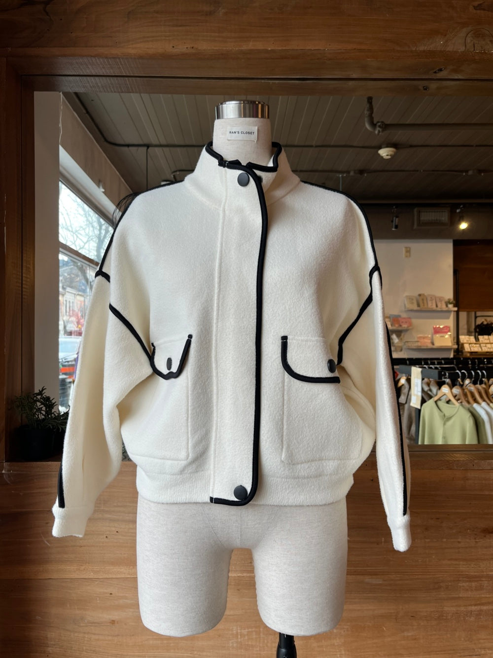 Black Trim Jacket