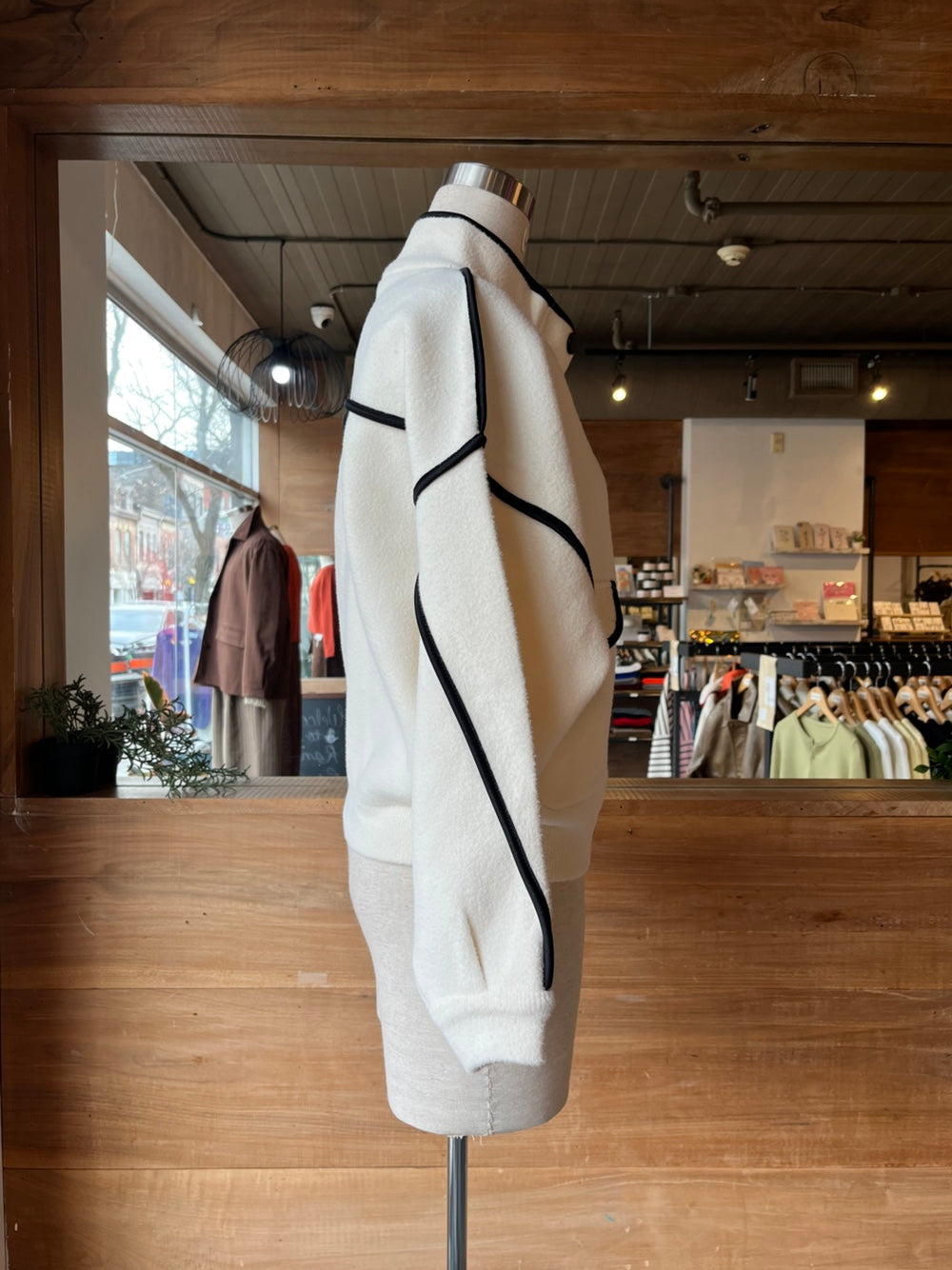 Black Trim Spring Jacket