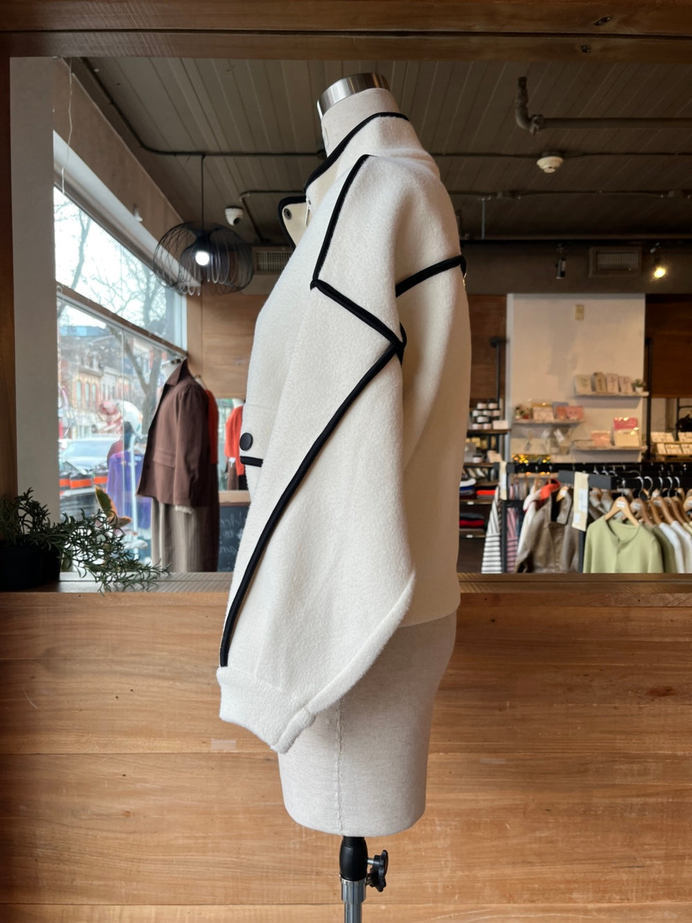 Black Trim Spring Jacket