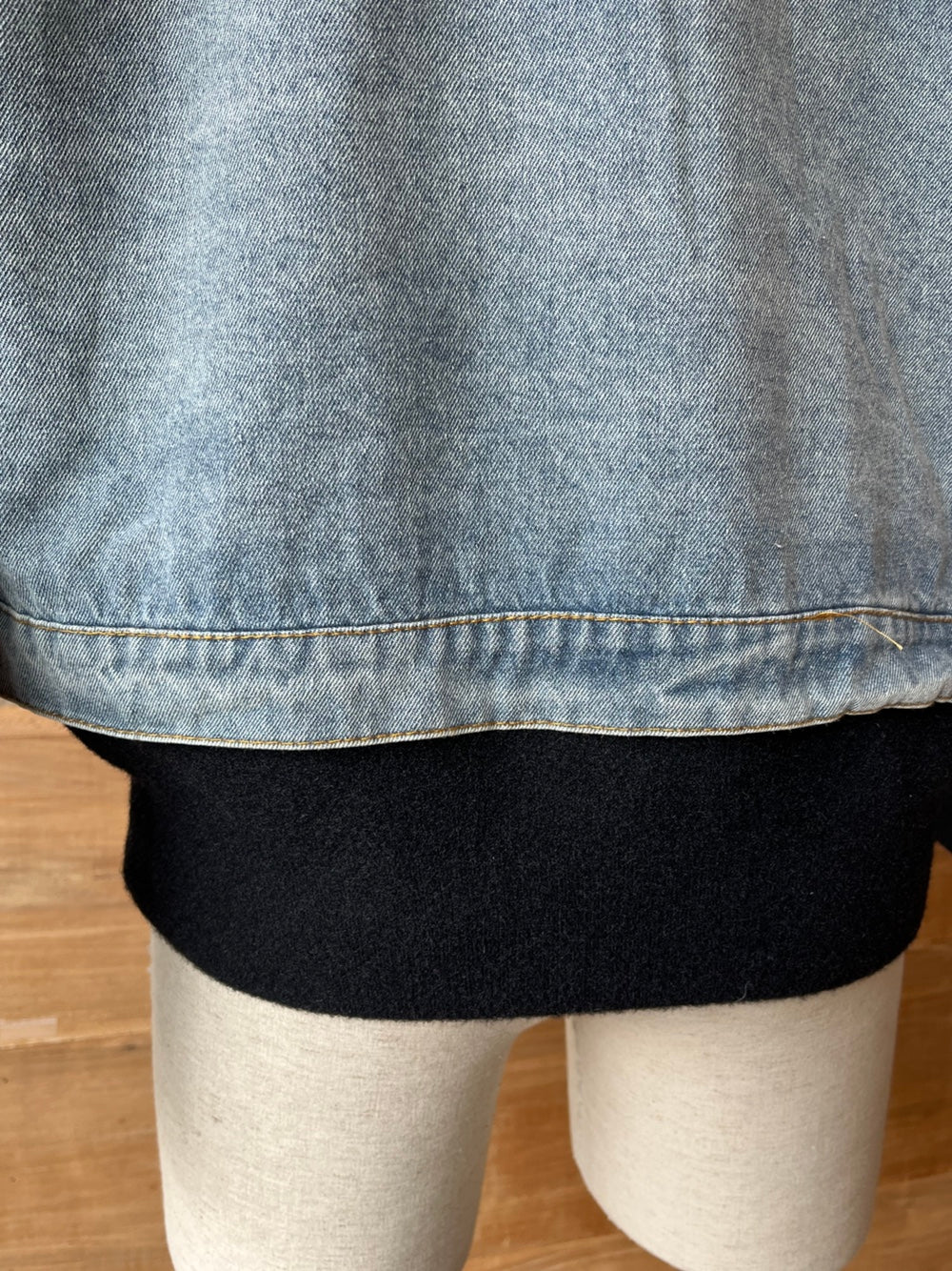 Denim Detail Spring Jacket