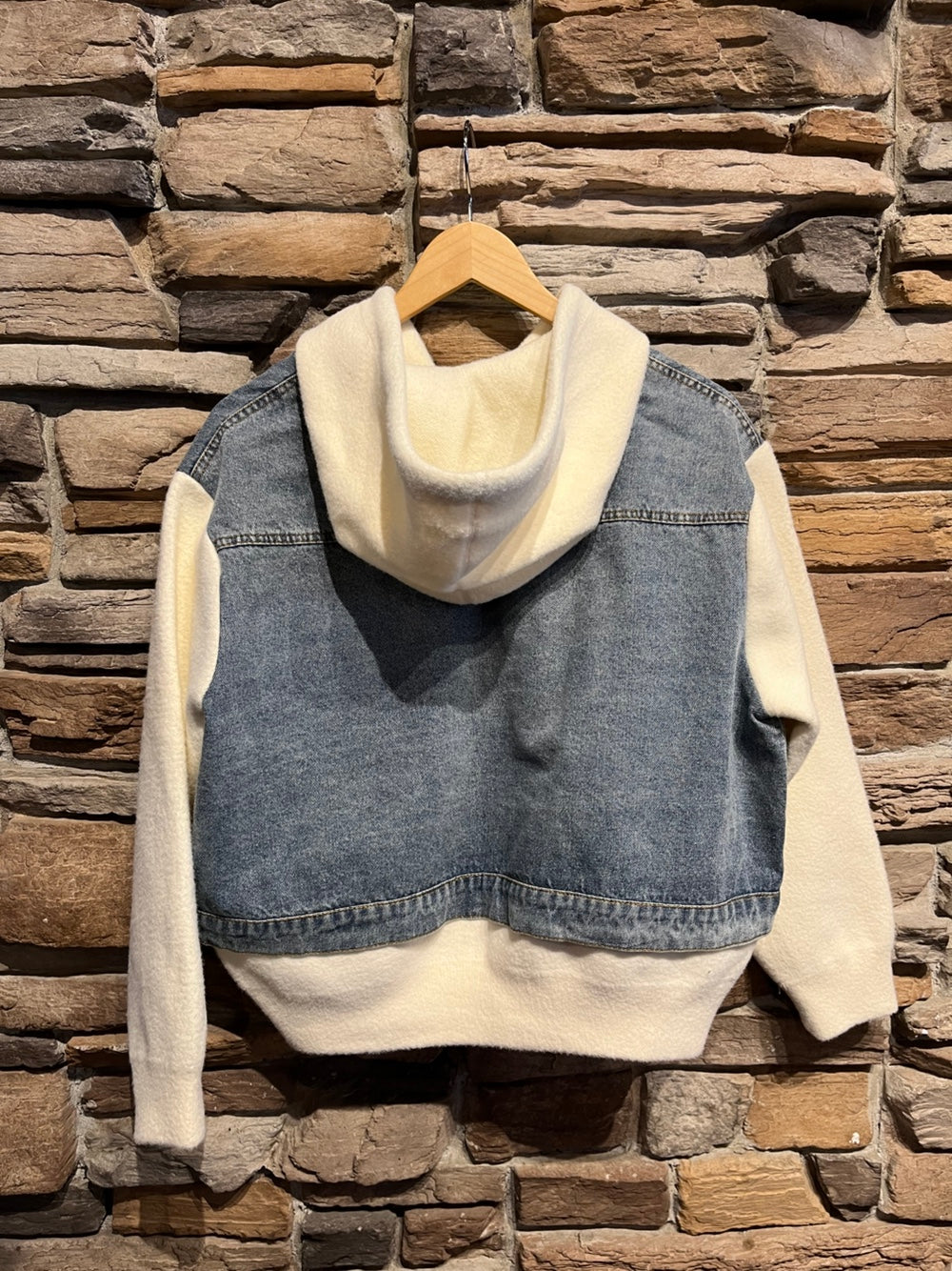 Denim Detail Spring Jacket