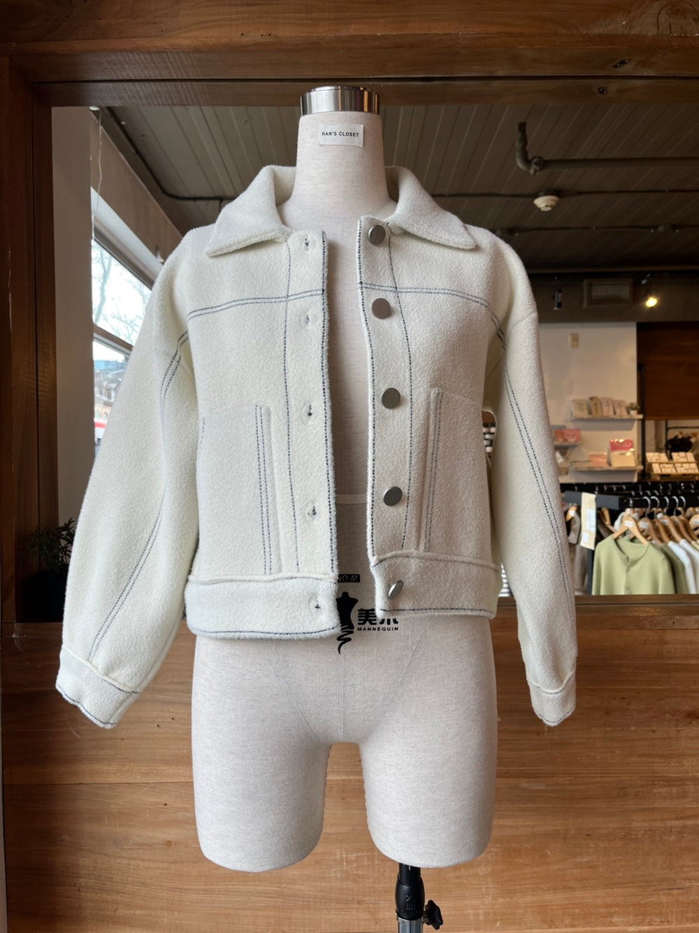 Contrast Stitch Jacket
