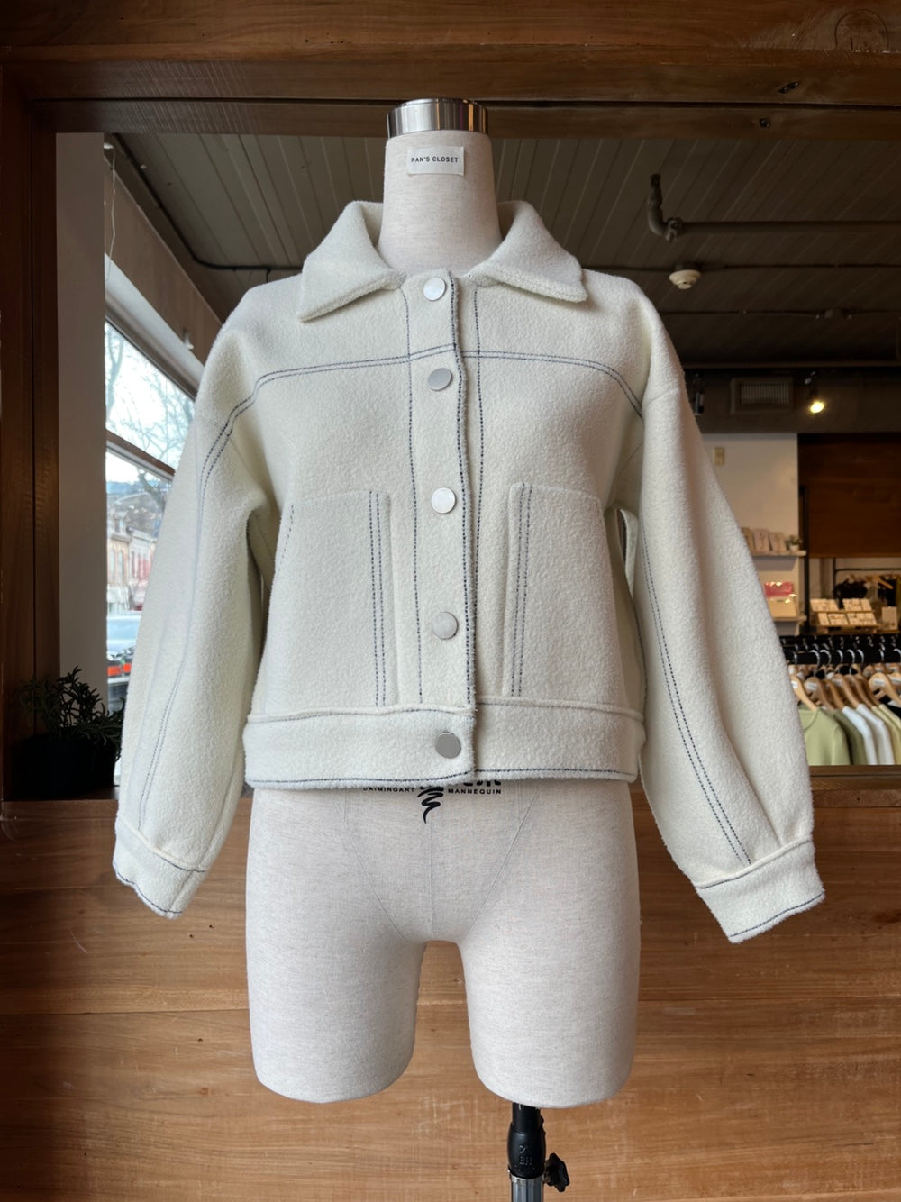 Contrast Stitch Jacket