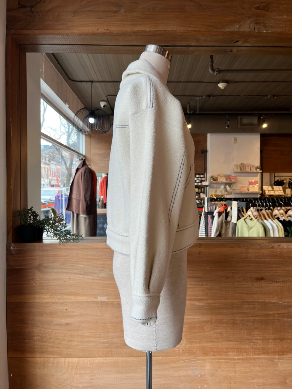 Contrast Stitch Jacket