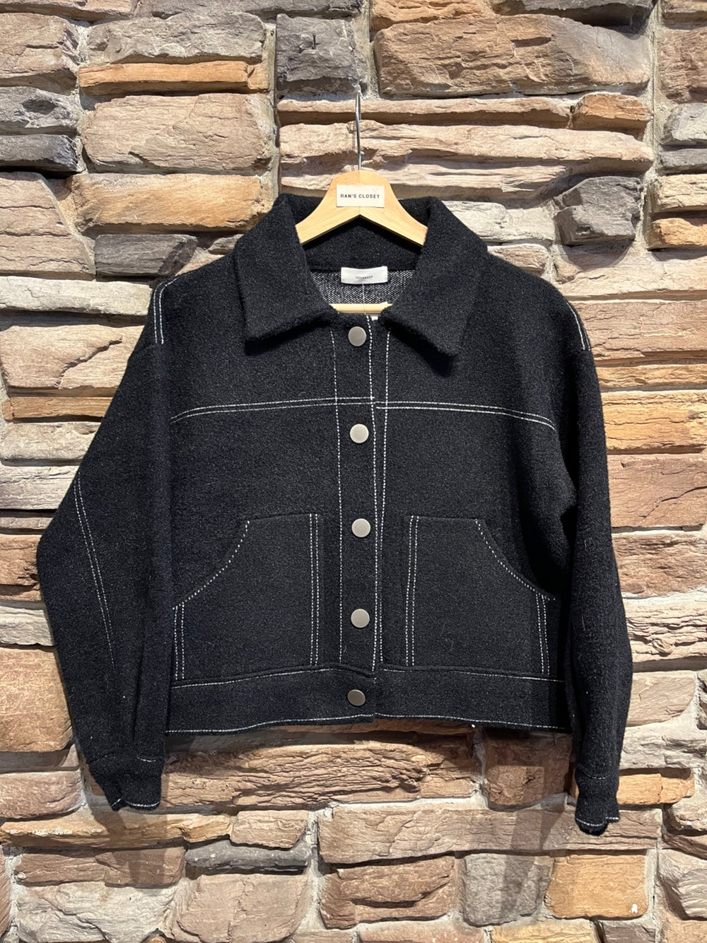 Contrast Stitch Jacket