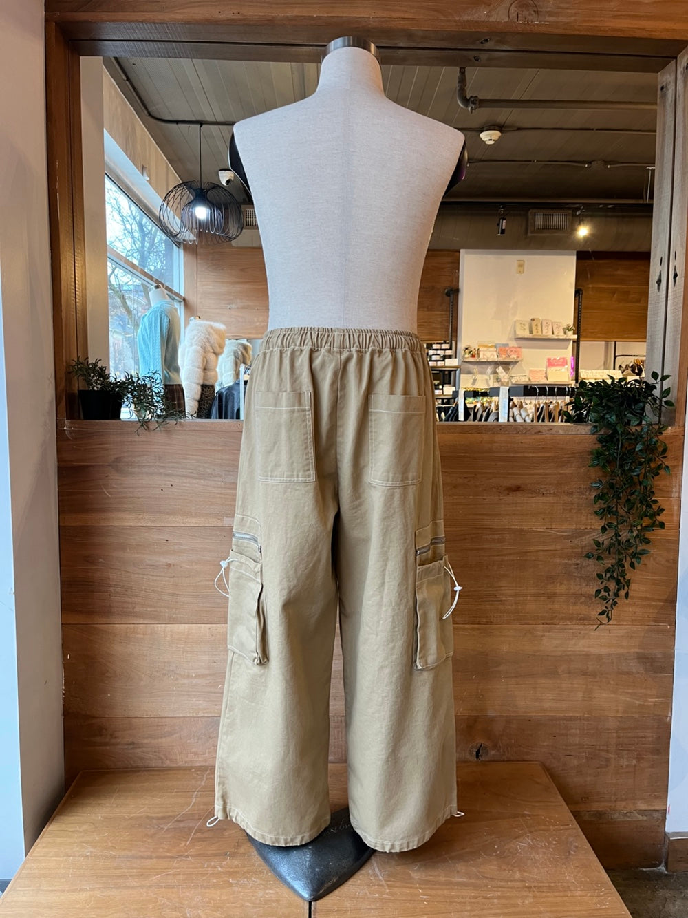 Zip Pocket Cargo Pants
