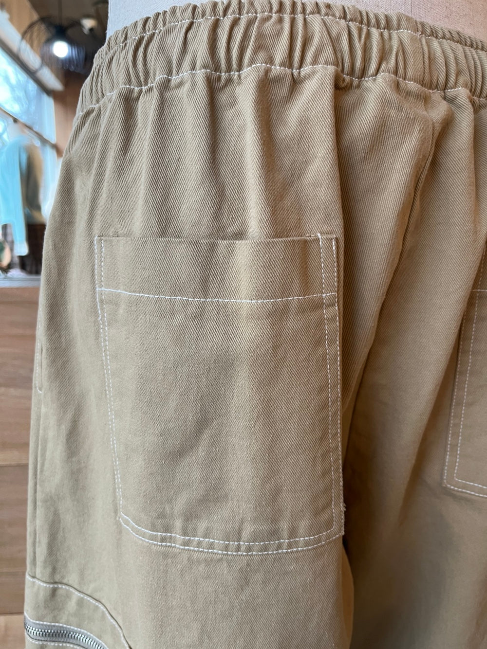 Zip Pocket Cargo Pants