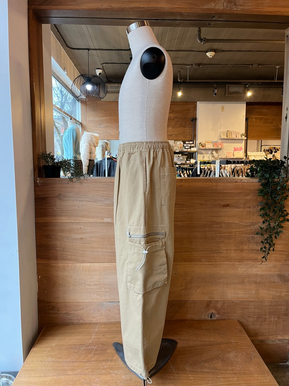 Zip Pocket Cargo Pants