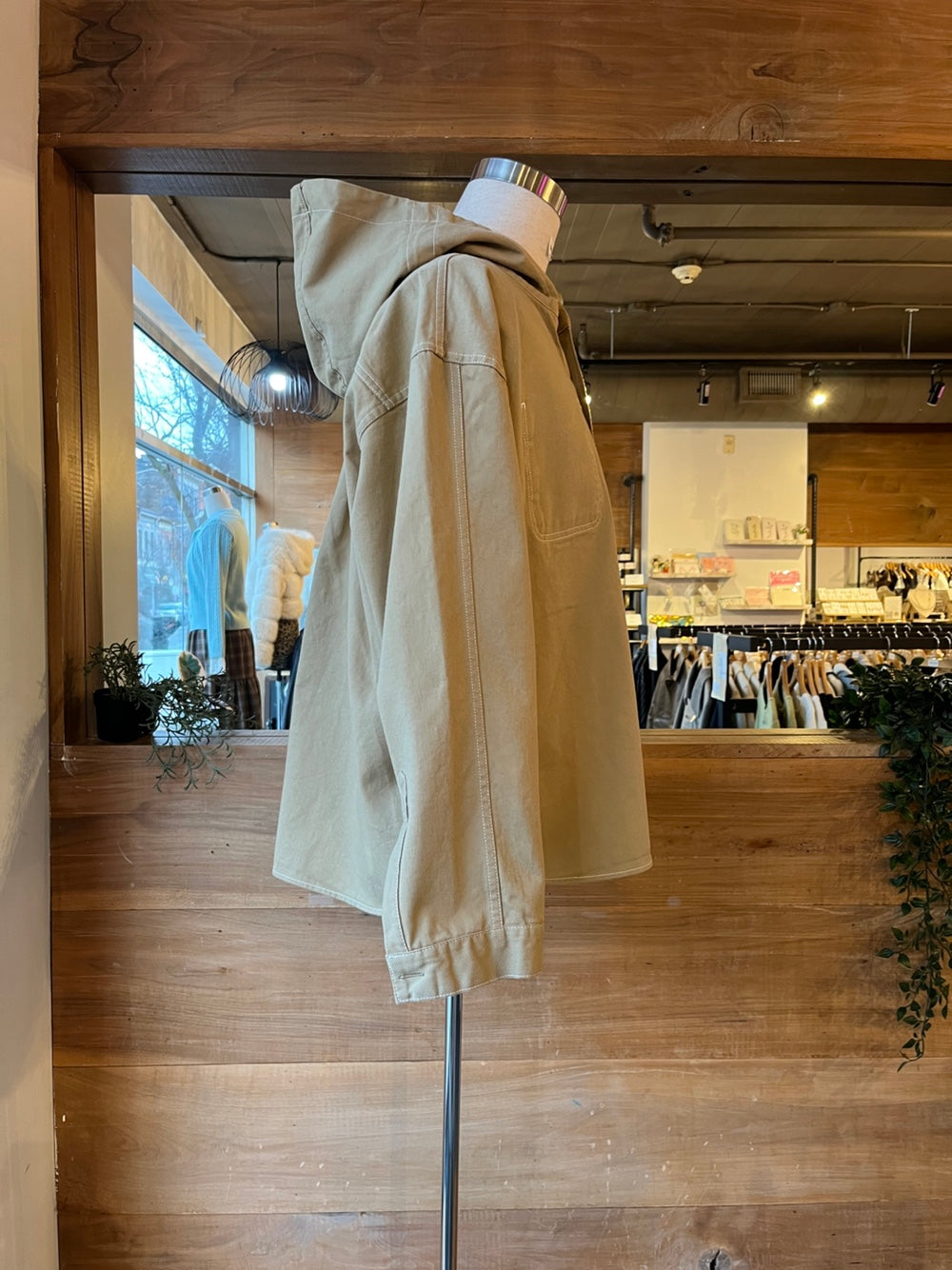 Oversized Hooded Jacket