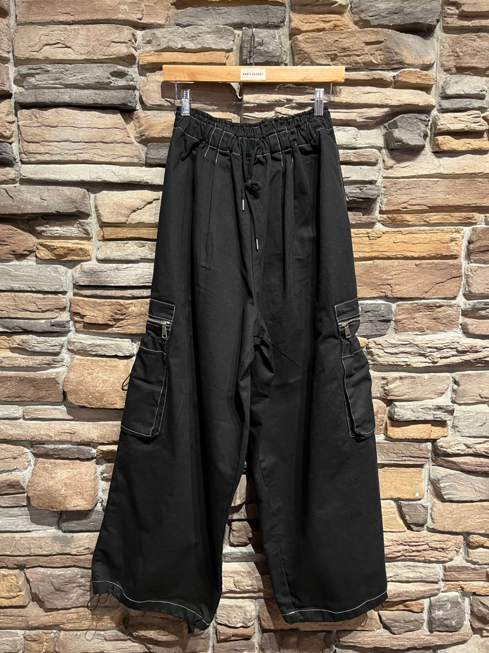 Zip Pocket Cargo Pants