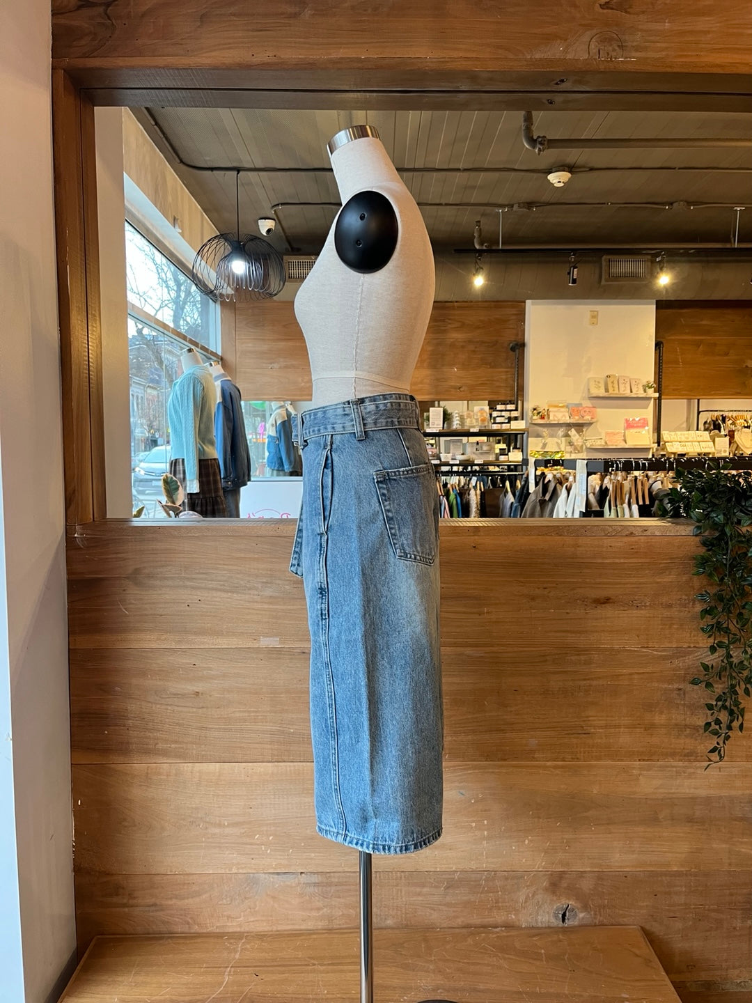 Women's Denim Bermuda Shorts