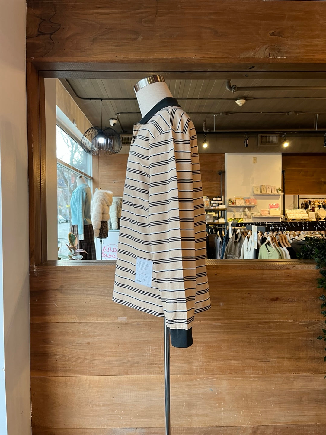 Men's Striped Golf Shirt