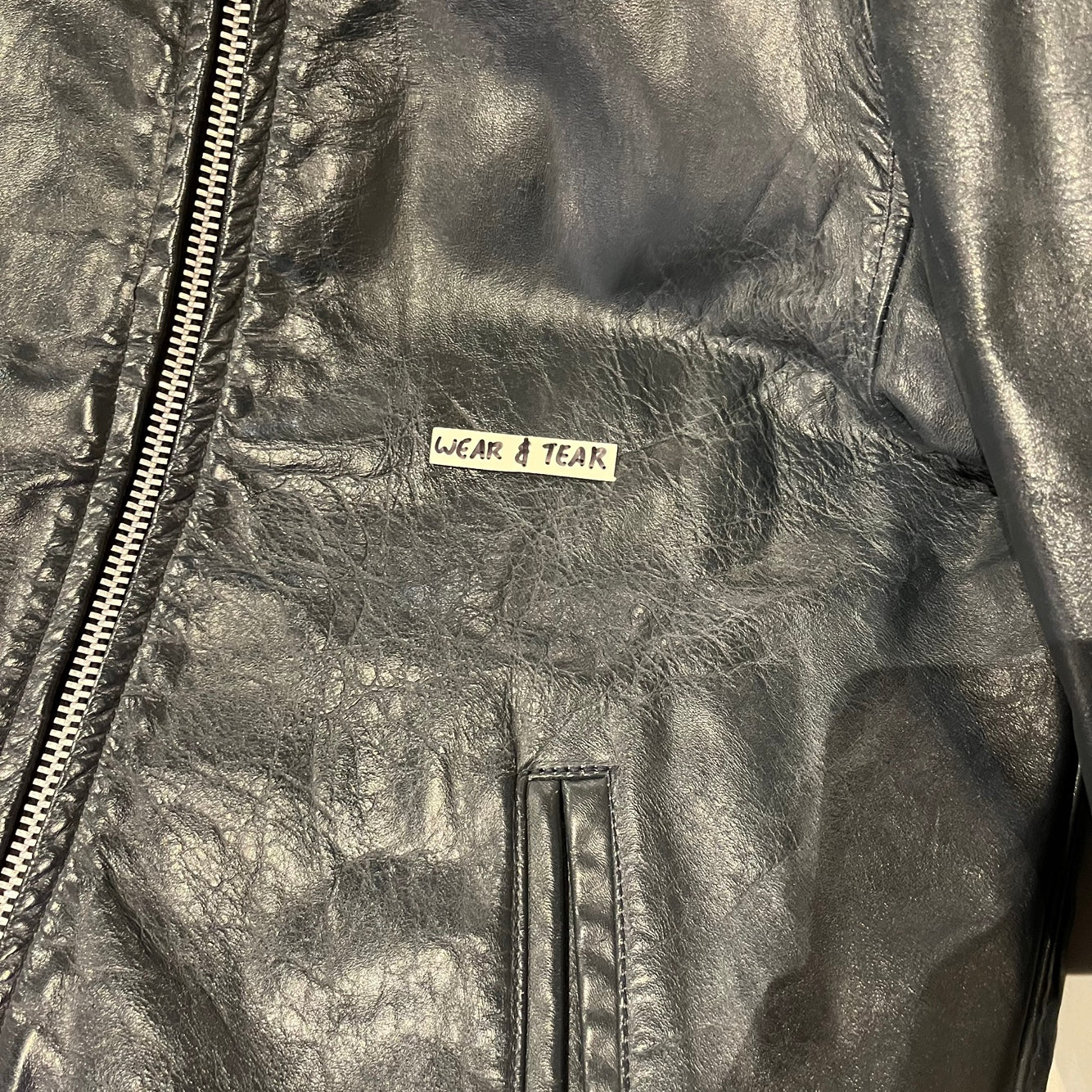 Vintage University of Waterloo Leather Jacket