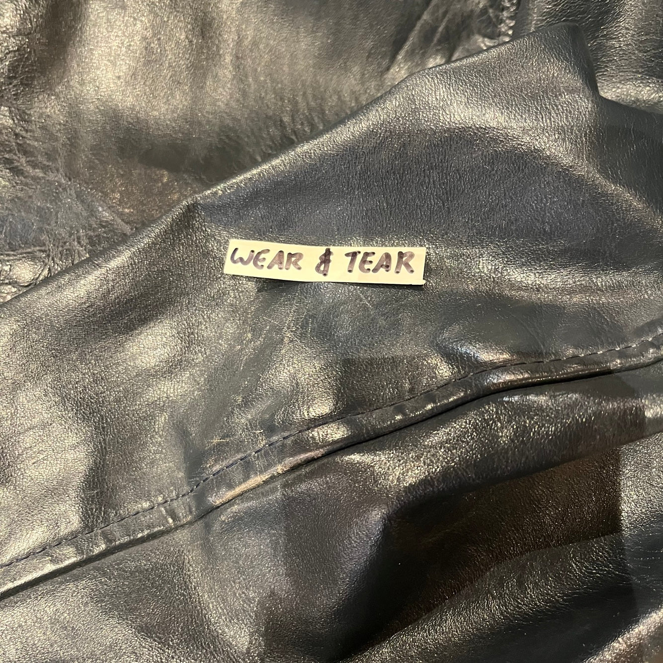 Vintage University of Waterloo Leather Jacket