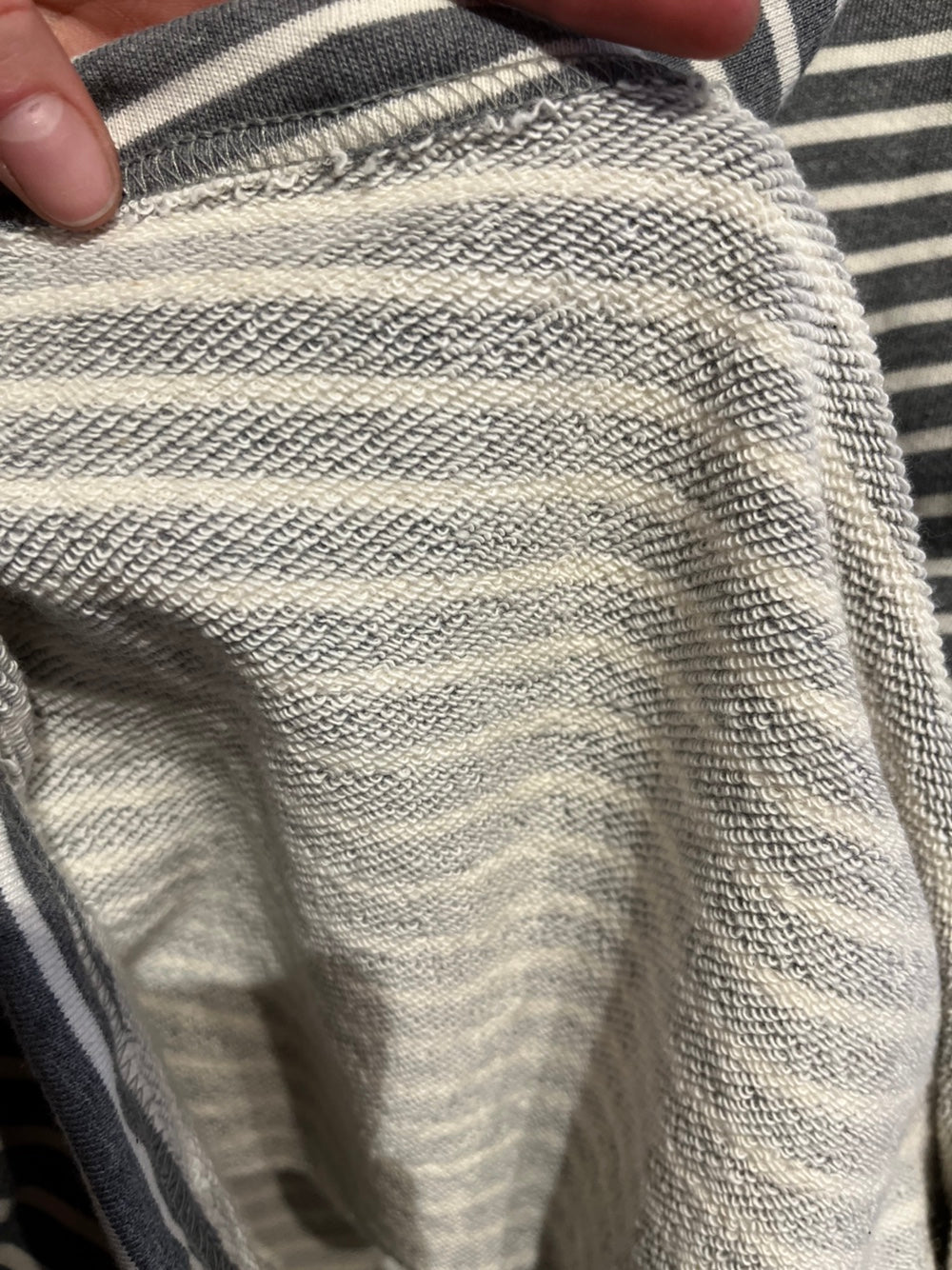 Men's Striped Hooded Sleeveless Shirt