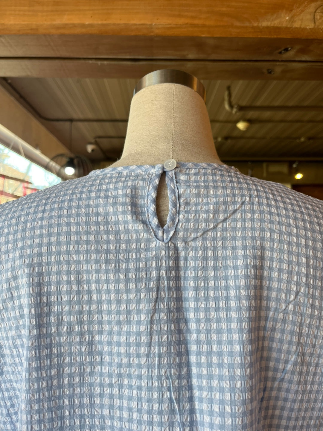 Gingham Blouse