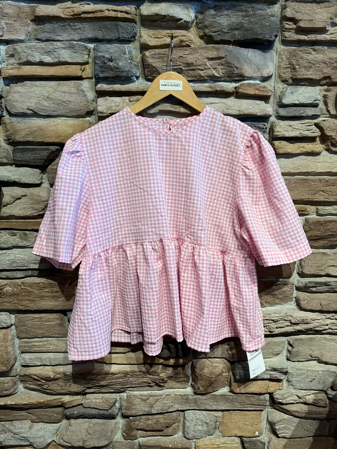 Gingham Blouse