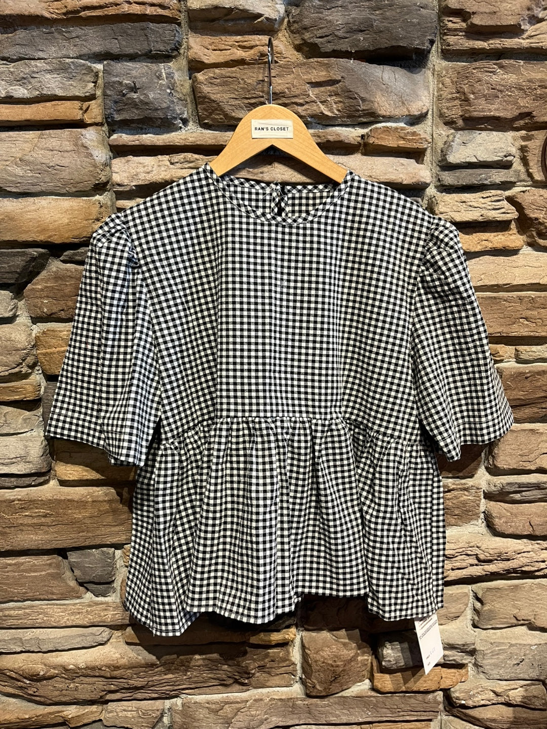 Gingham Blouse