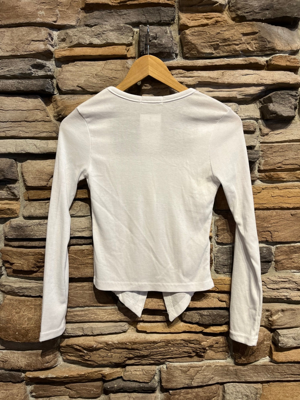 Square Neck Long Sleeve T-Shirt