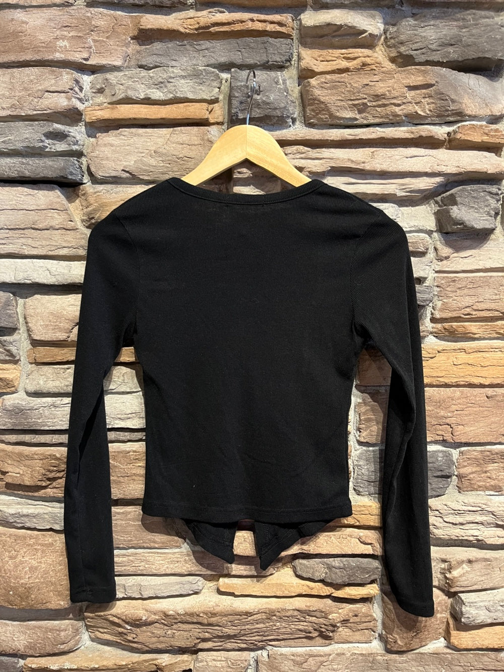 Square Neck Long Sleeve T-Shirt