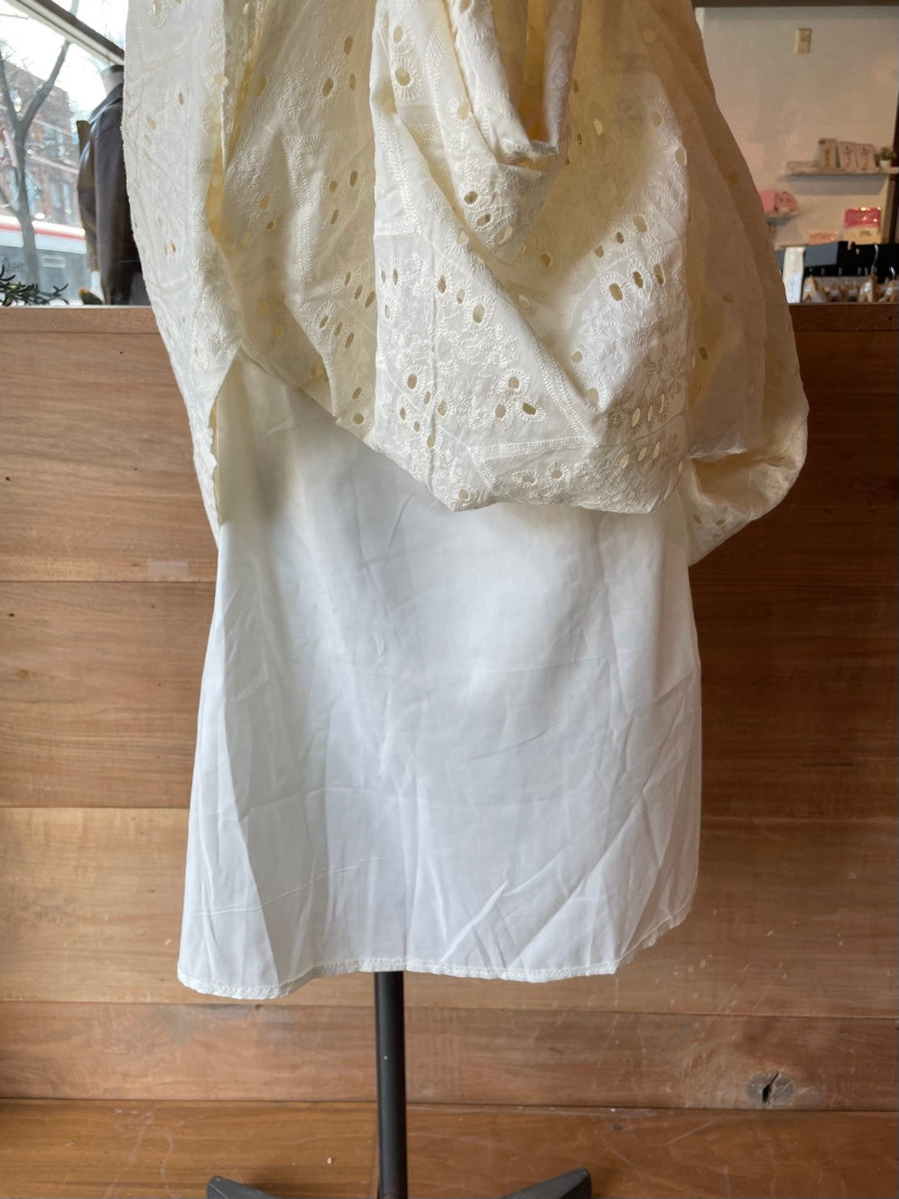 Eyelette Maxi Dress