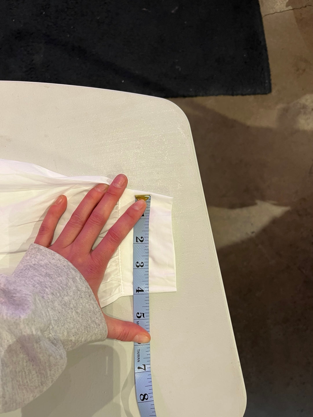 Blouse with Ruffled Oversized Collar