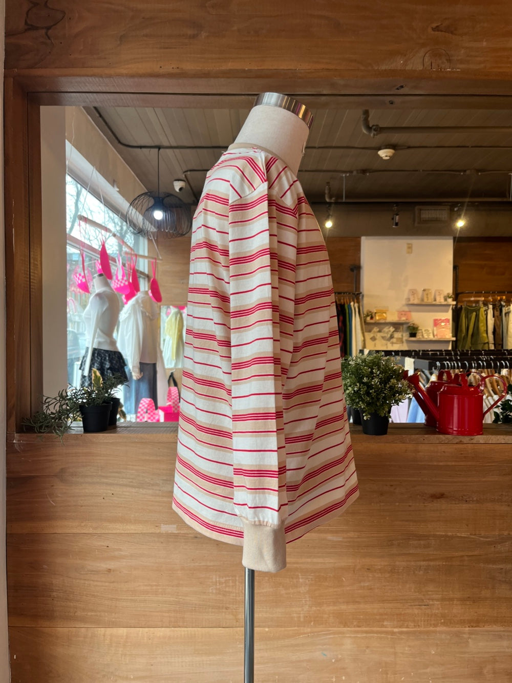 Long Sleeve Striped Shirt