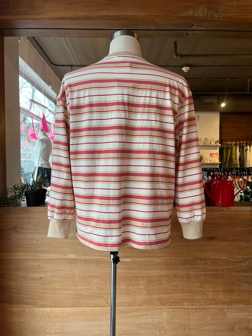 Long Sleeve Striped Shirt