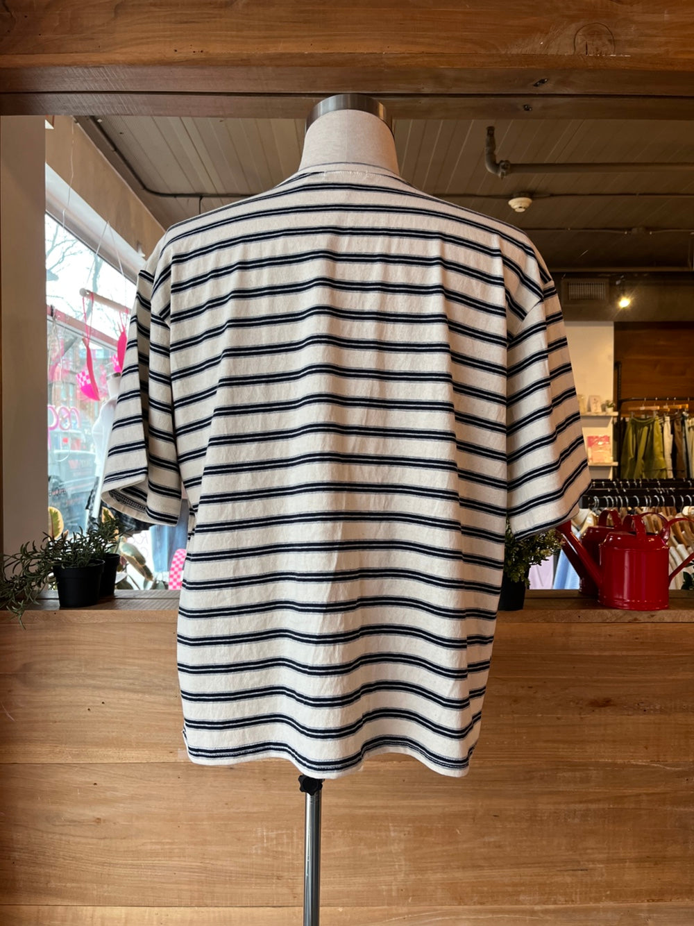 Striped Short Sleeve T-Shirt