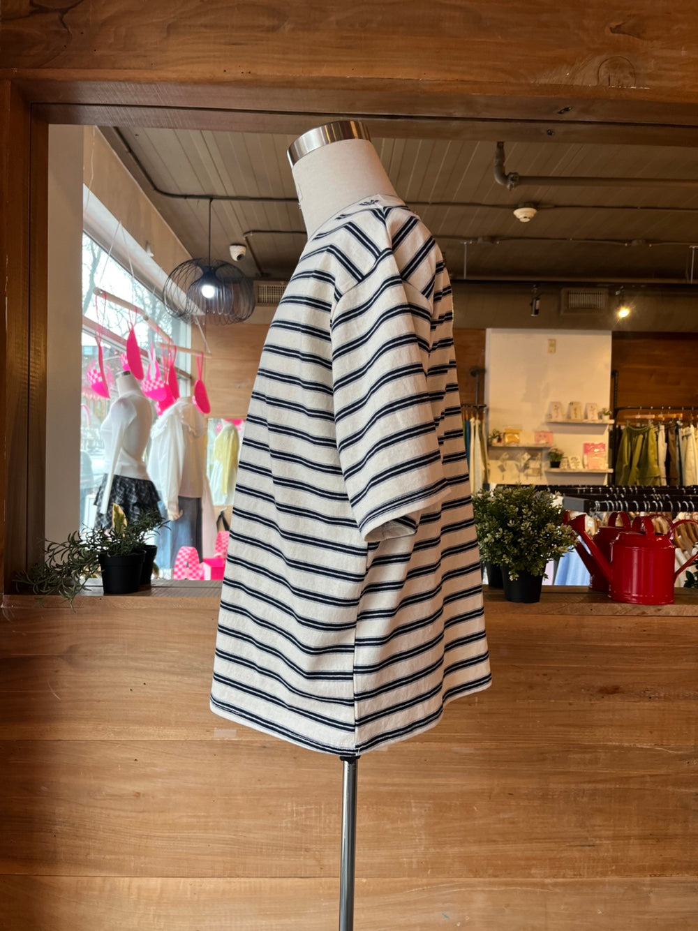 Striped Short Sleeve T-Shirt