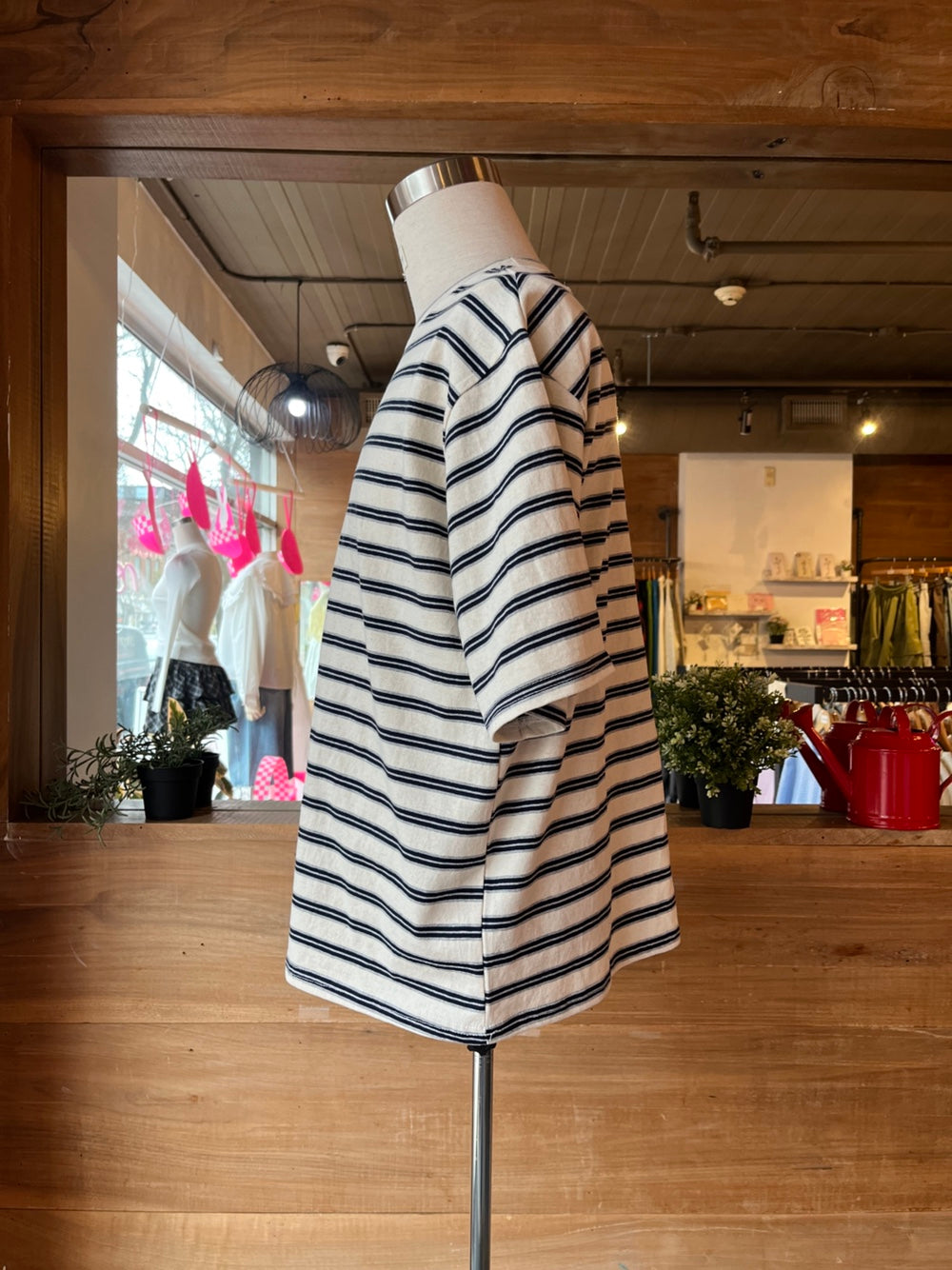 Striped Short Sleeve T-Shirt