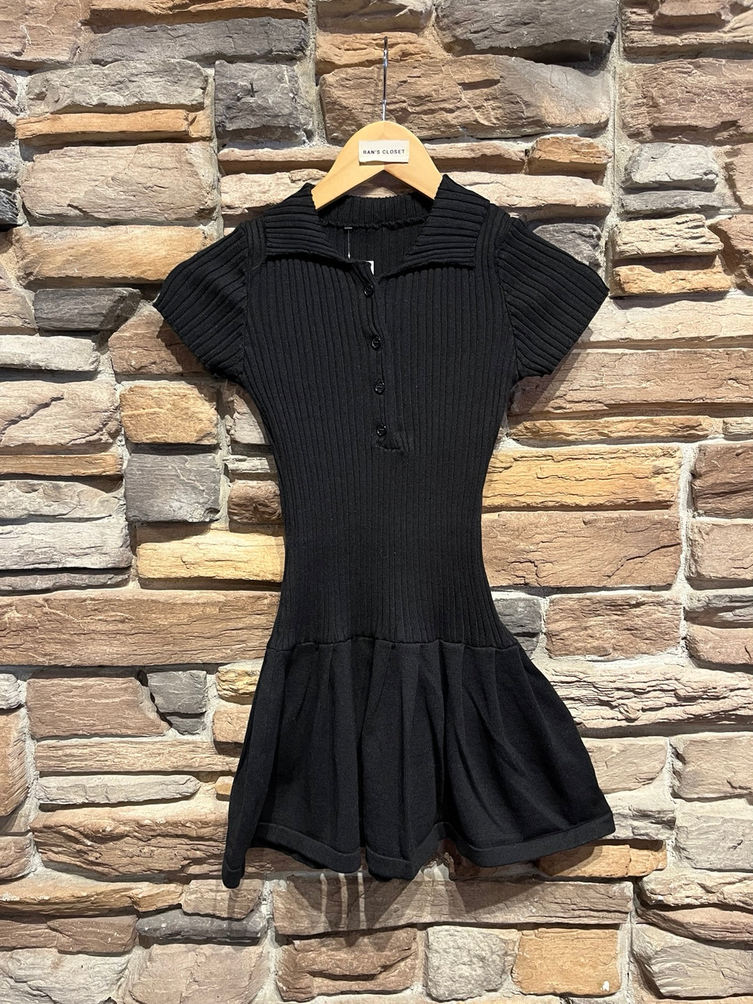 Ribbed Stretch Mini Dress