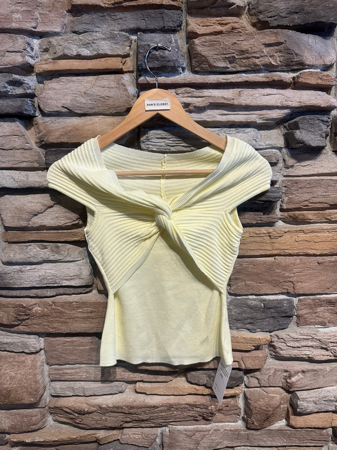 Off the Shoulder Knit Top