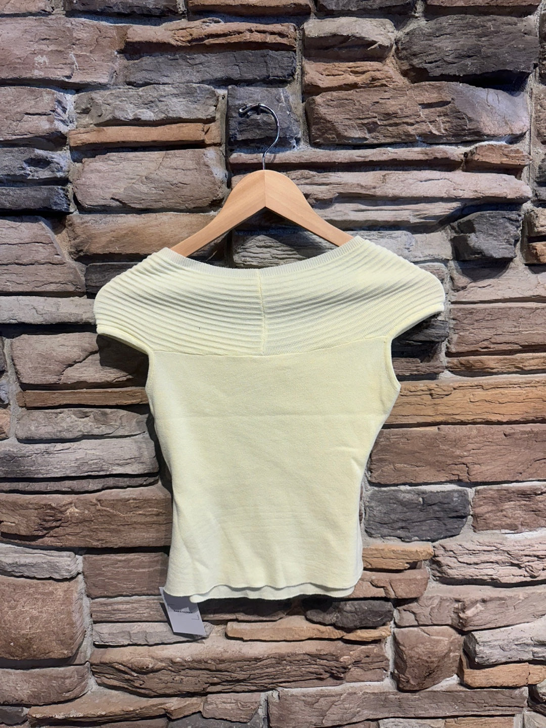 Off the Shoulder Knit Top