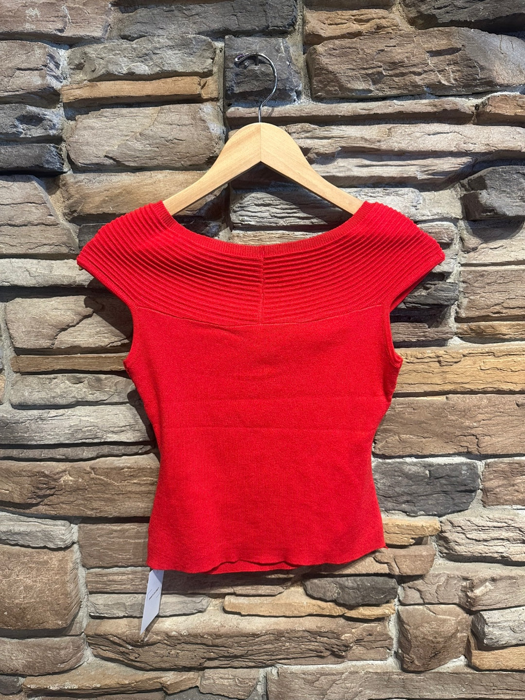Off the Shoulder Knit Top