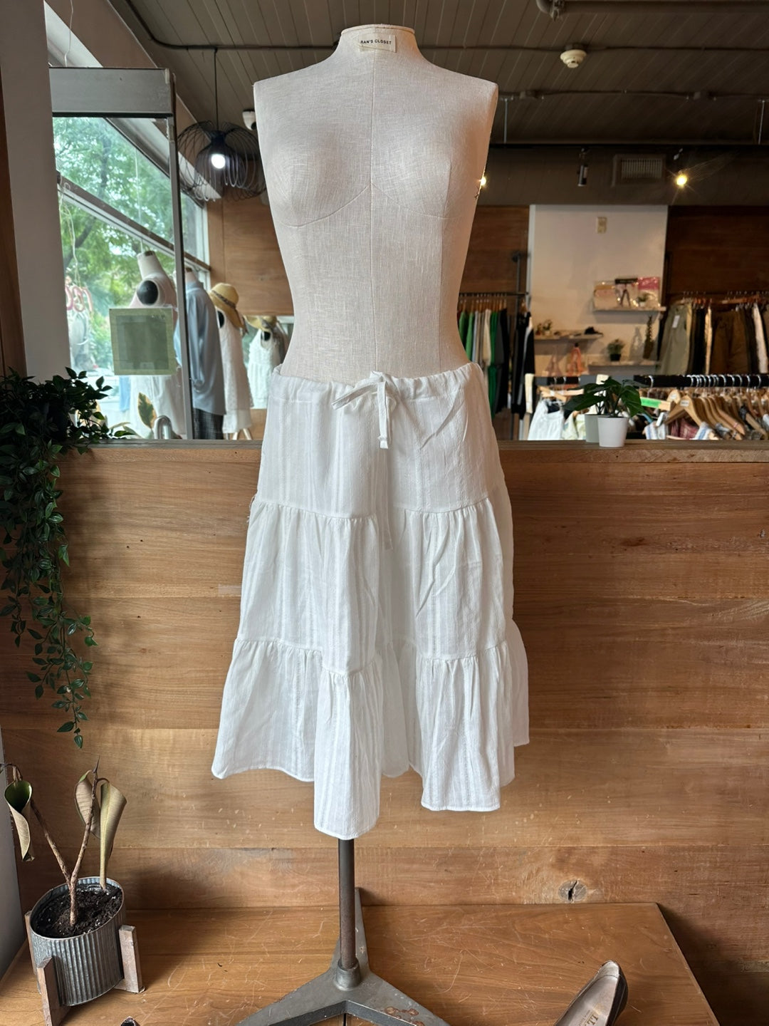 Tierred Midi Skirt