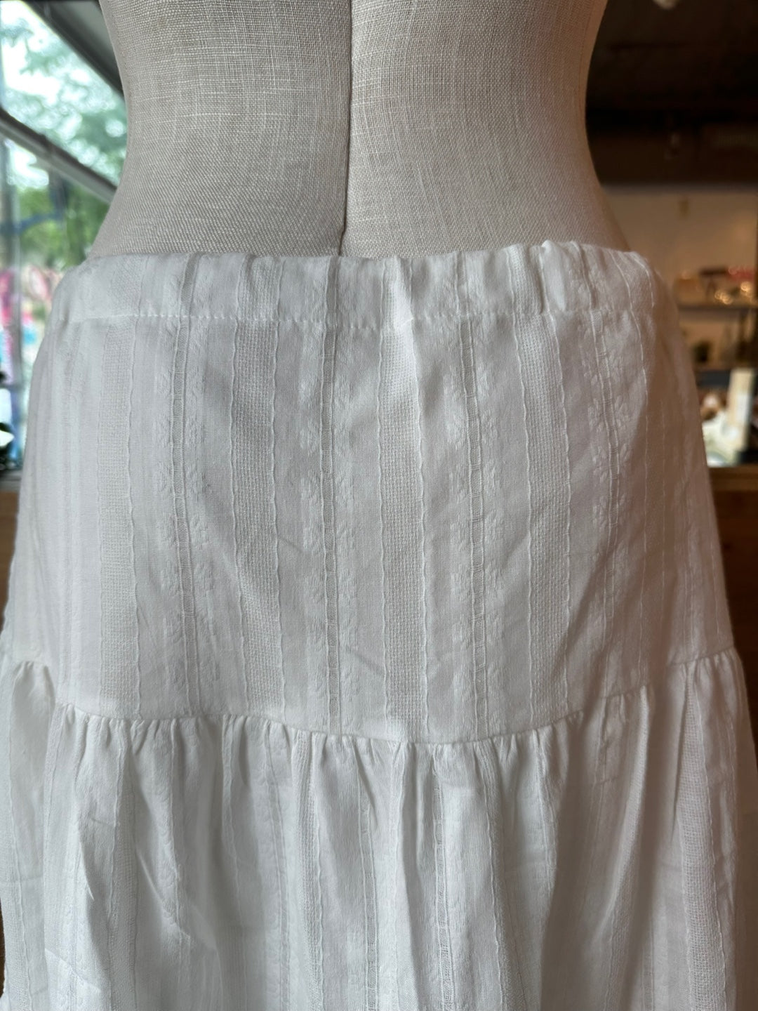 Tierred Midi Skirt
