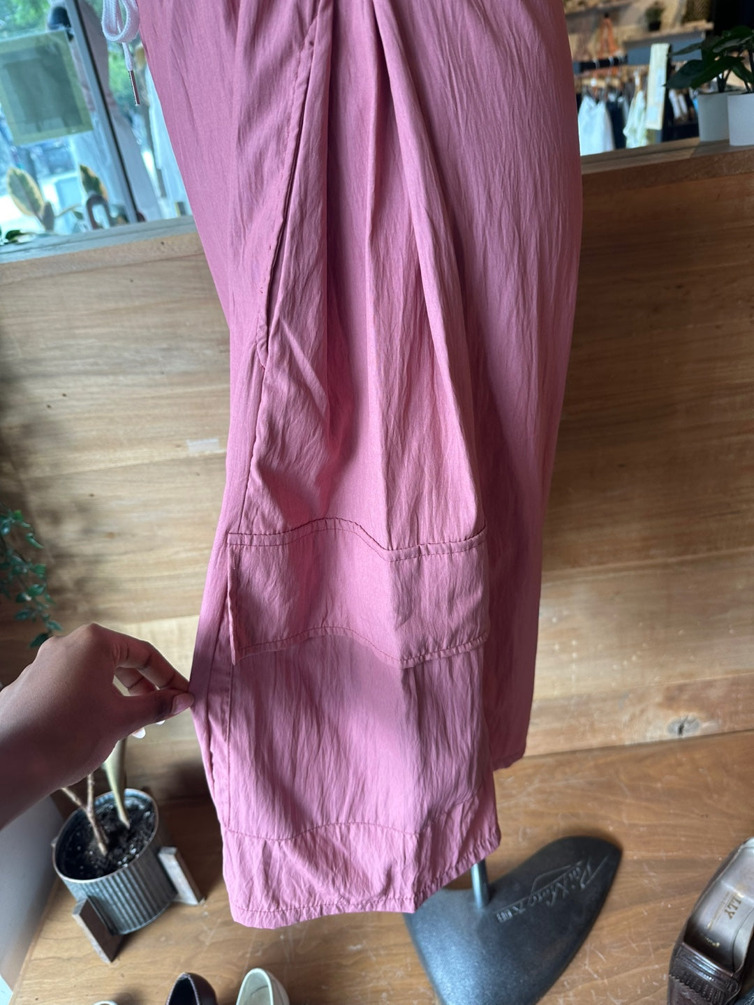 Nylon Cargo Shorts