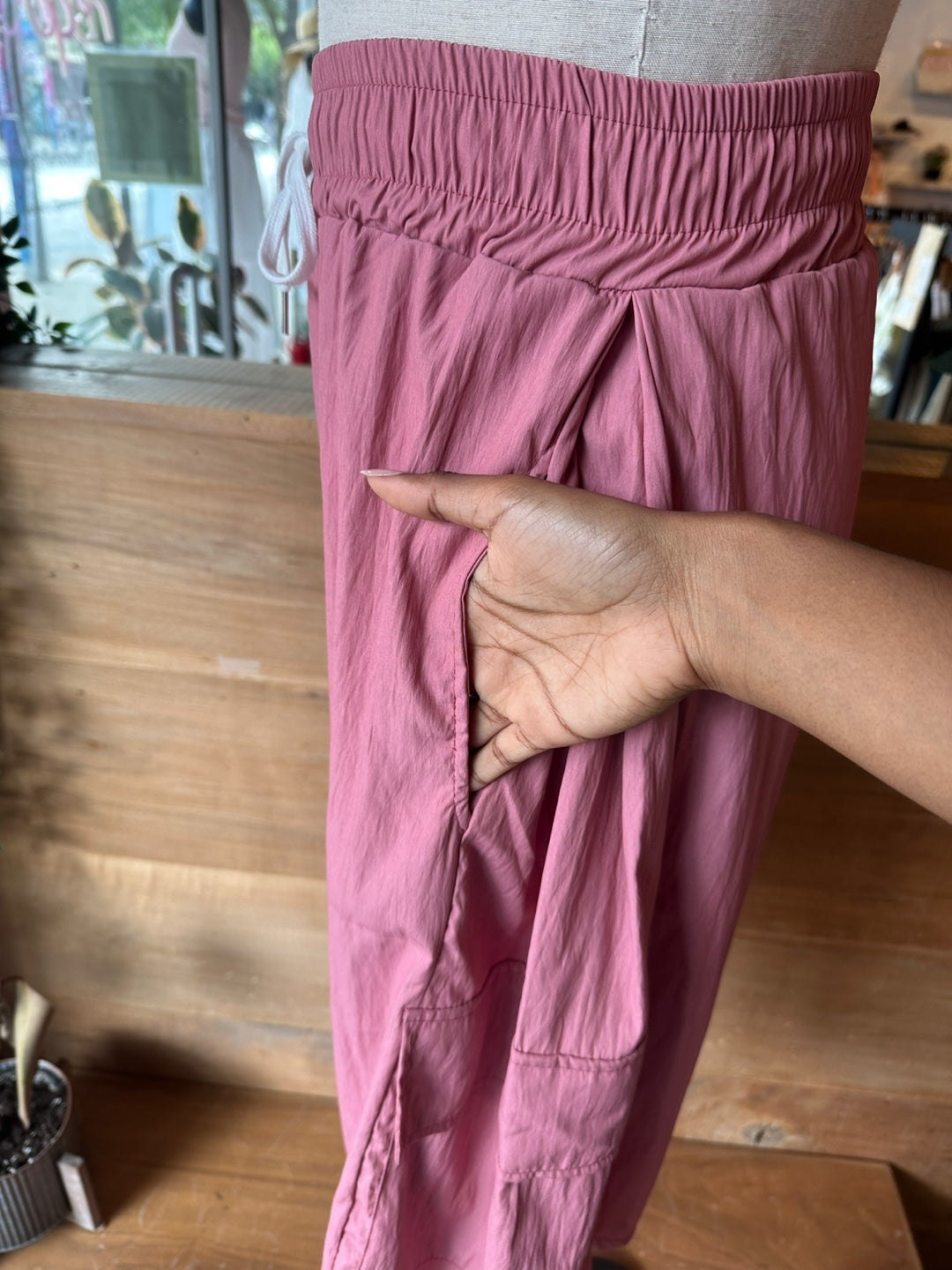 Nylon Cargo Shorts