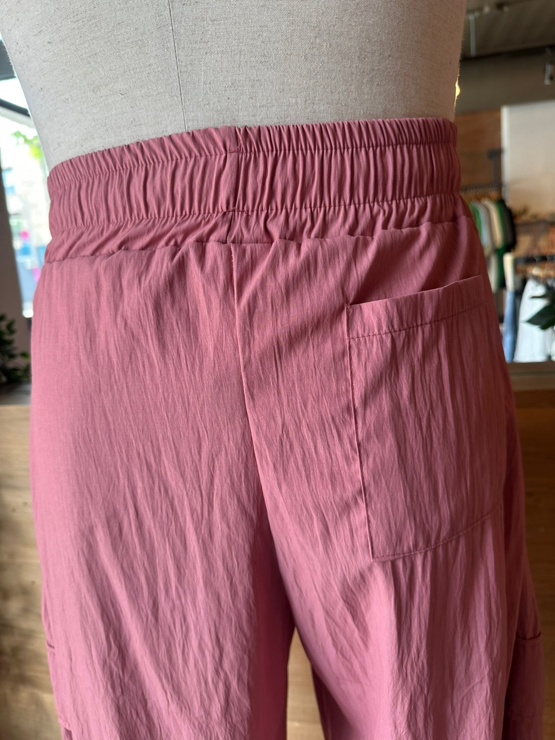 Nylon Cargo Shorts