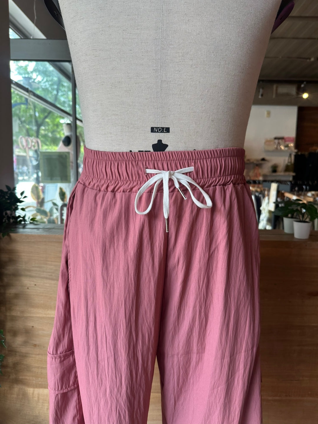 Nylon Cargo Shorts
