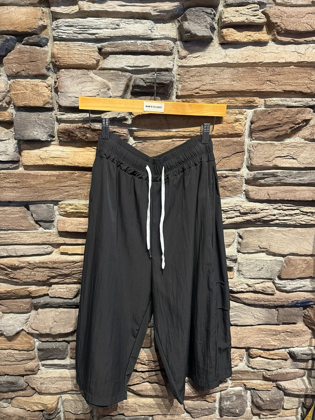Nylon Cargo Shorts