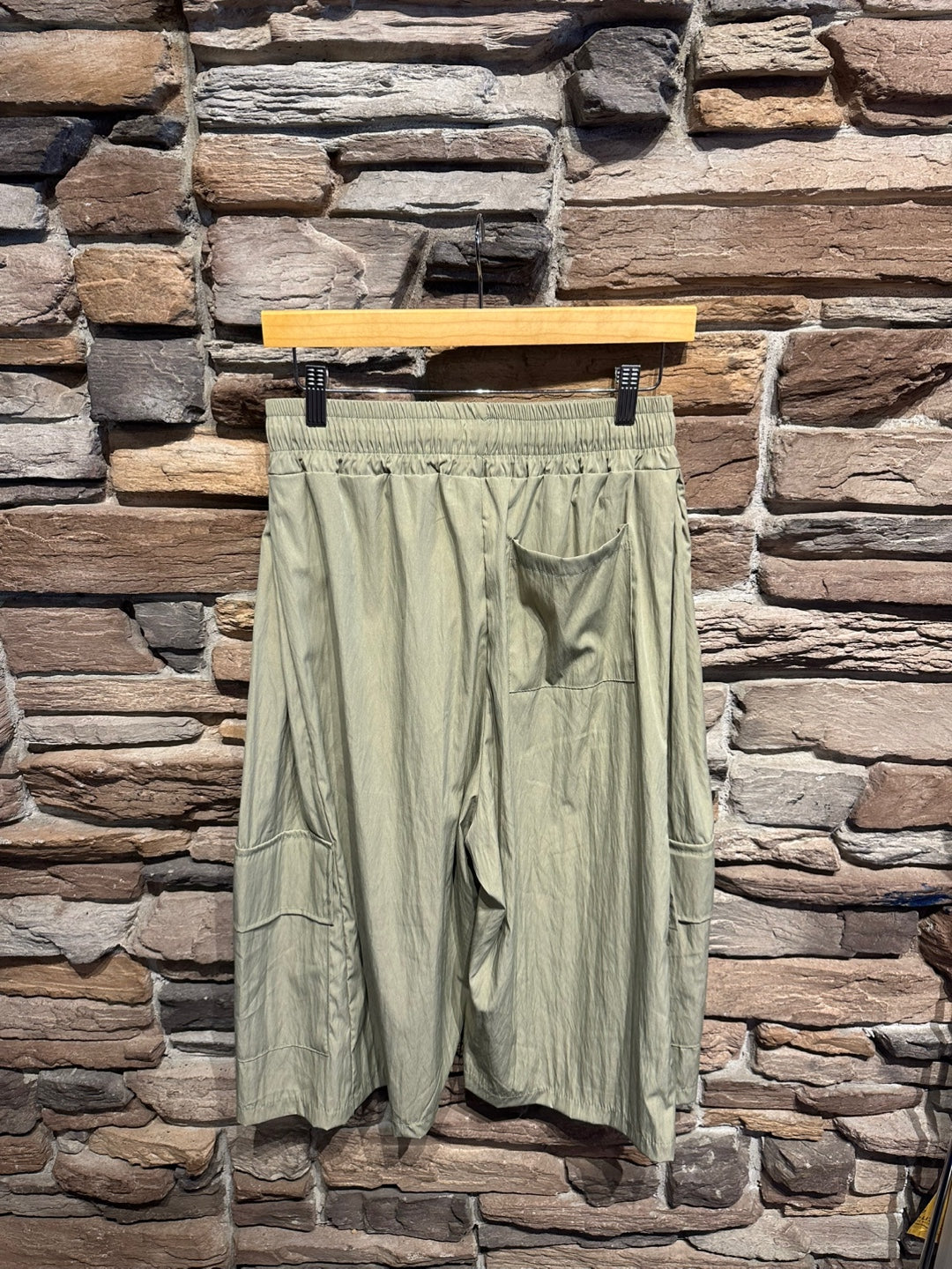Nylon Cargo Shorts