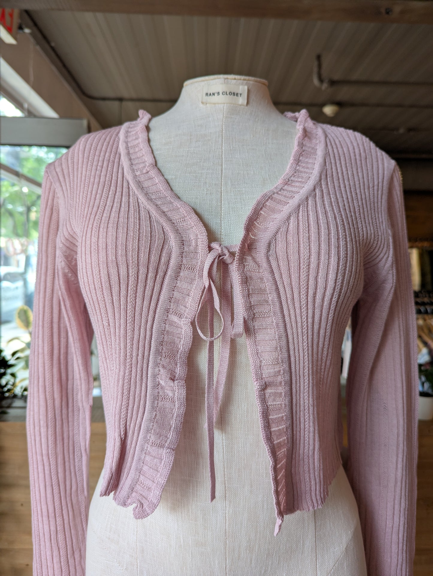 Tie Front Cardigan