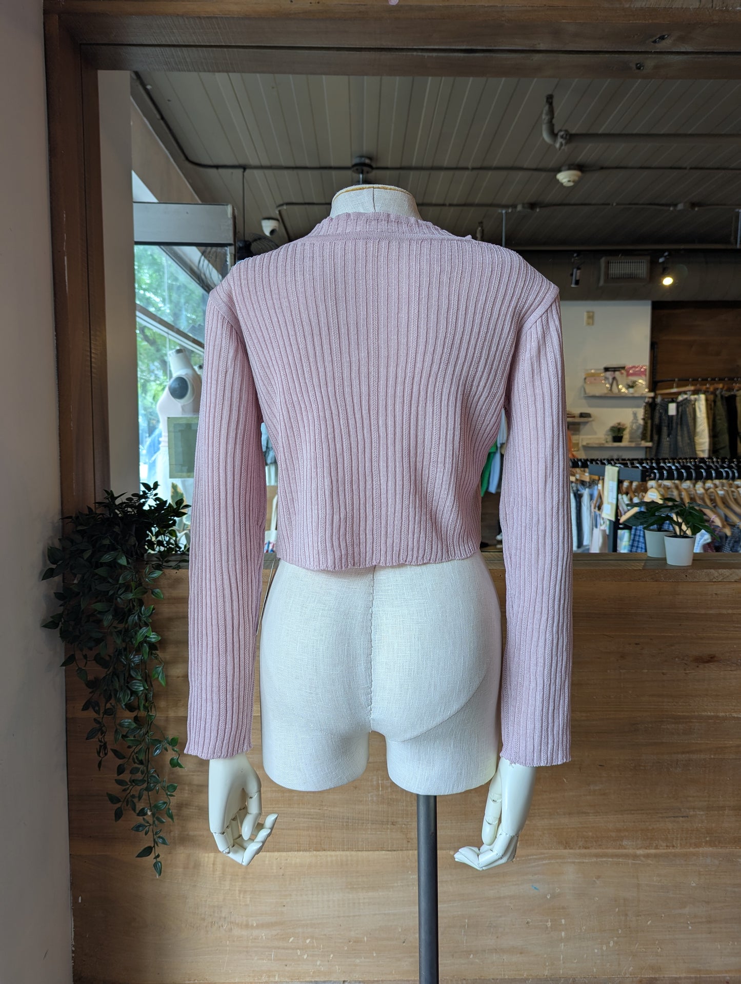 Tie Front Cardigan