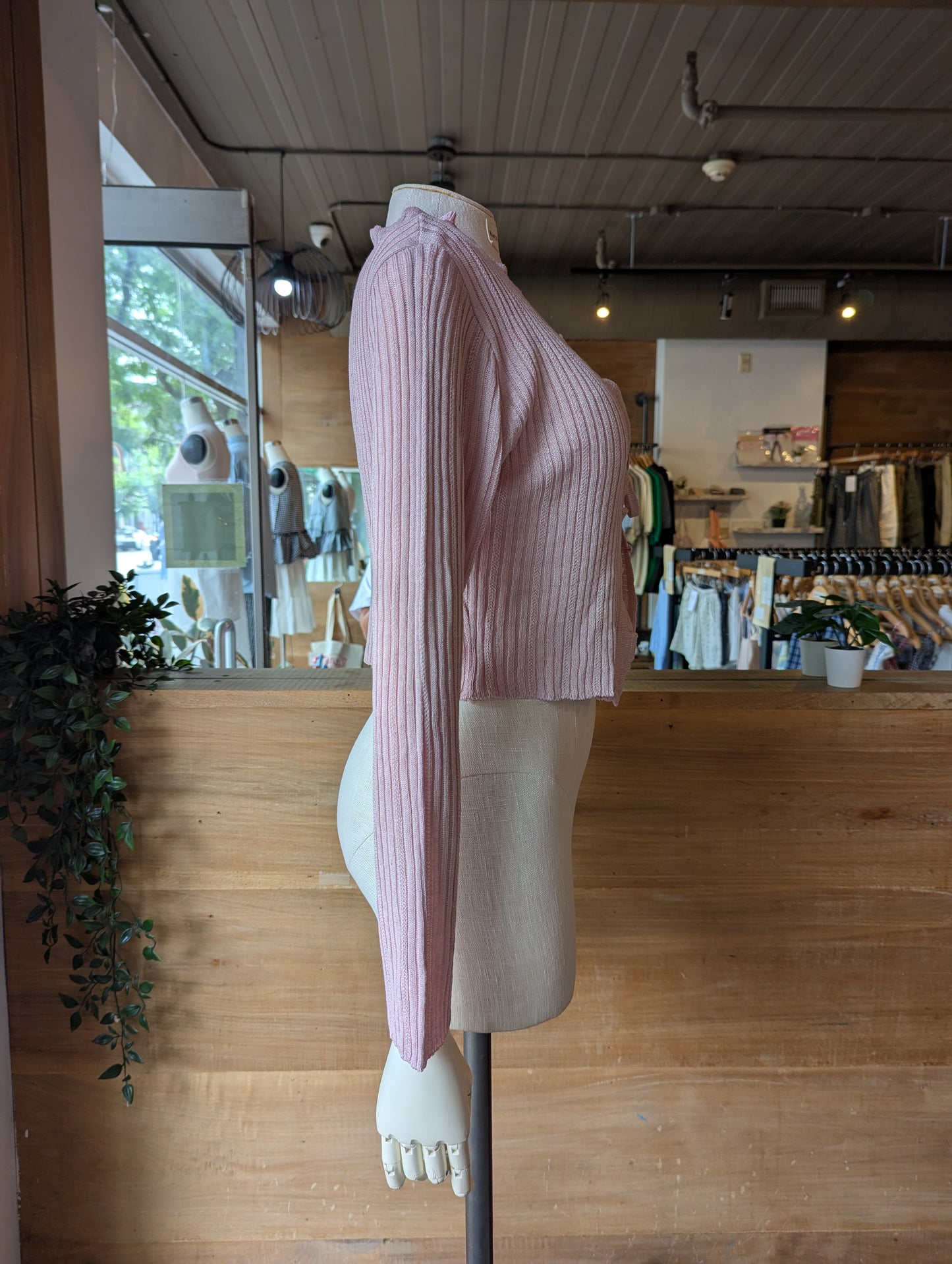 Tie Front Cardigan