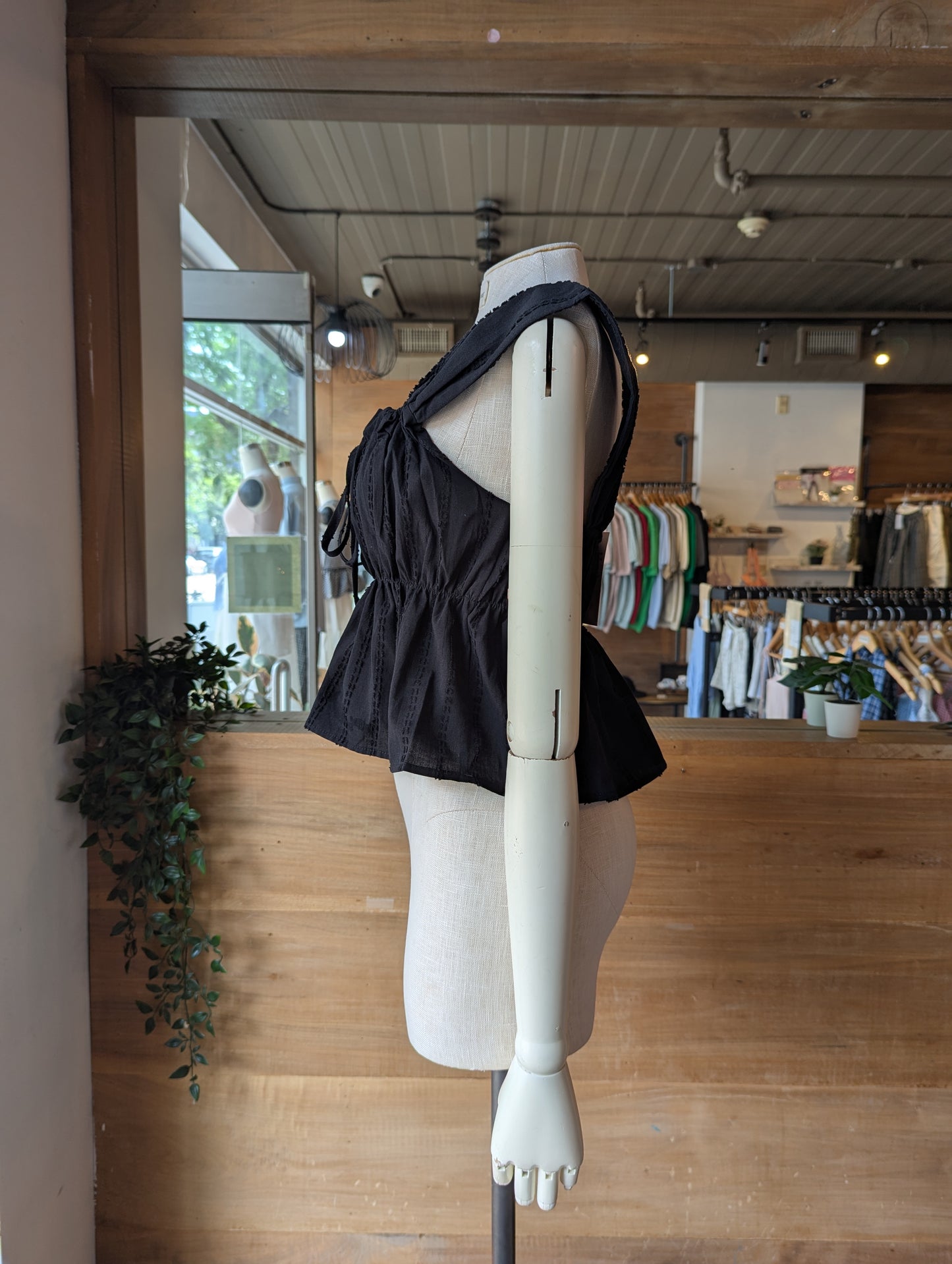 Cinched Waist Top