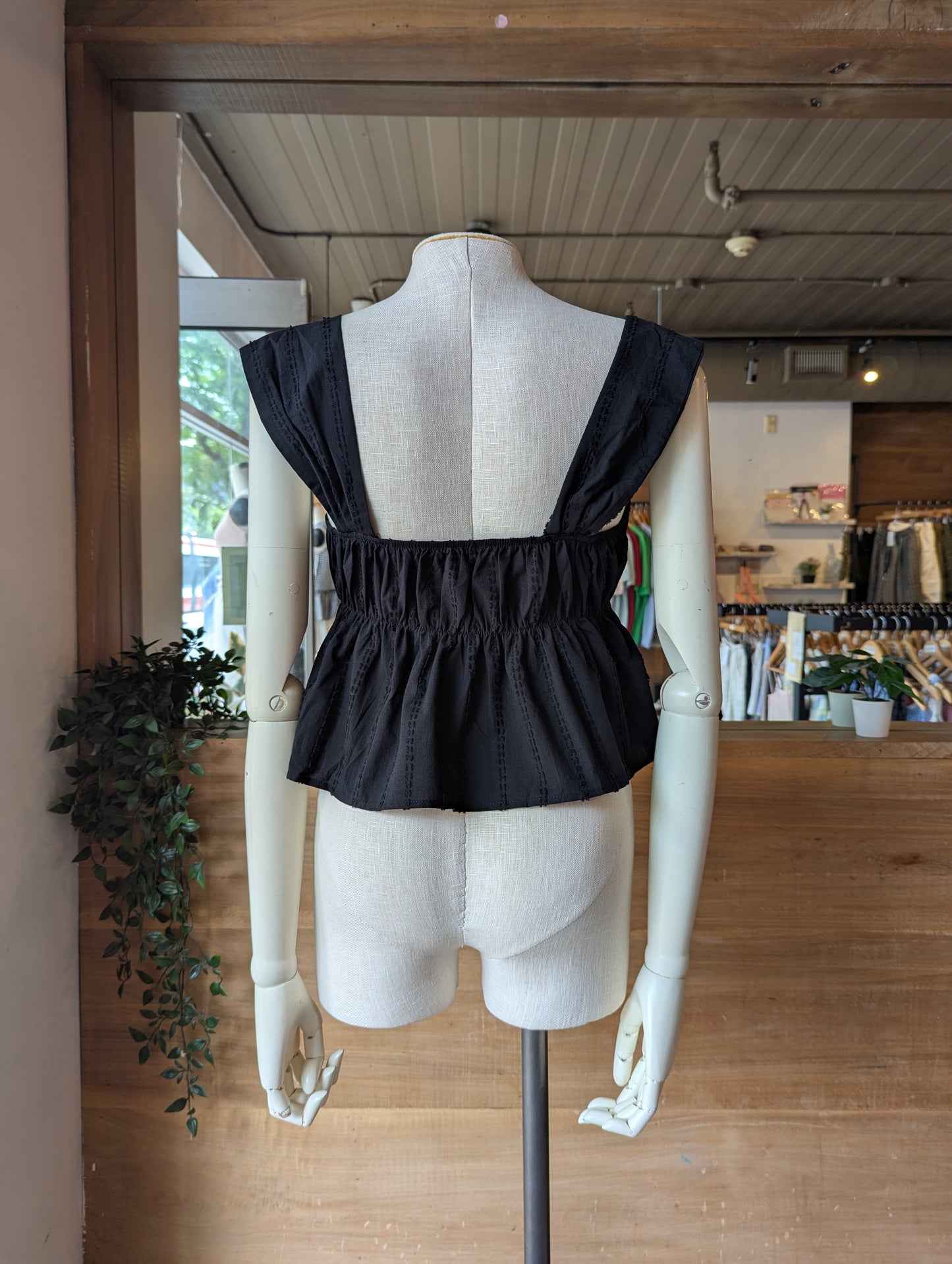 Cinched Waist Top