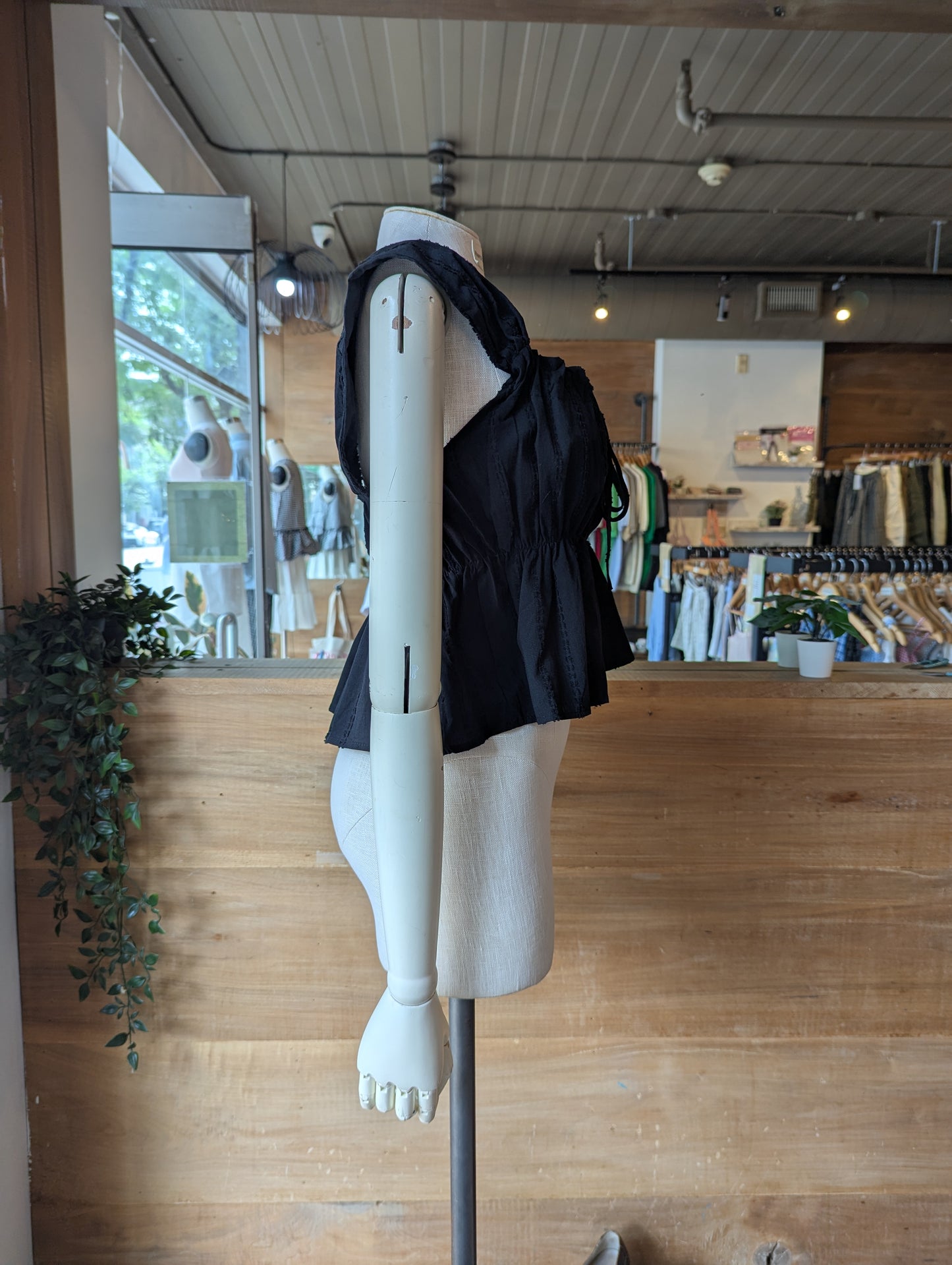 Cinched Waist Top